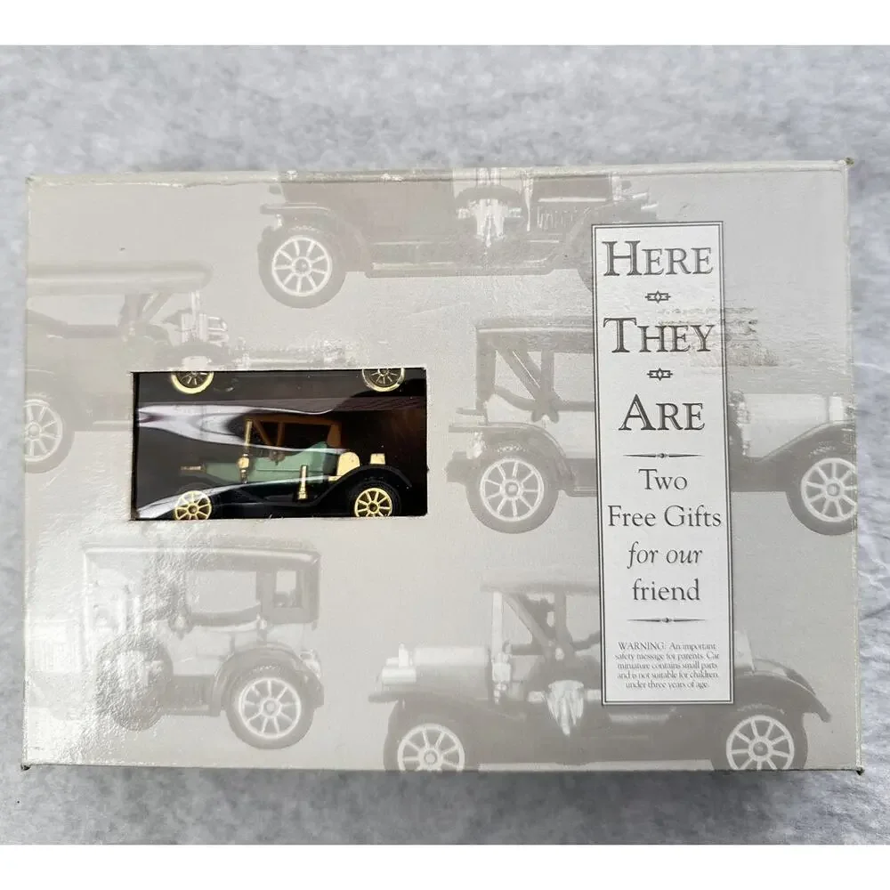 A64 Set of 6 Classic Cars with Display Shelf & Box Reader's Digest Gift Vintage